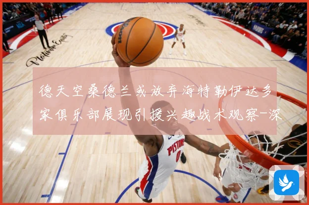 德天空桑德兰或放弃海特勒伊达多家俱乐部展现引援兴趣战术观察-深度解析
